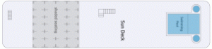 托斯卡河Uniworld甲板05平面图
