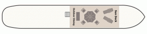 Belmond Alouette 驳船甲板02平面图