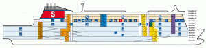 Stena Hollandica 渡轮甲板06平面图