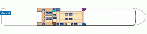 Stena 斯堪的纳维亚渡轮甲板10平面图