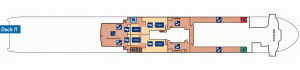 Stena Germanica 渡轮甲板11平面图