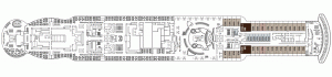 MSC 海滨甲板16平面图