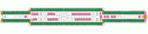 MSC 海滨甲板10平面图