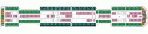MSC 欧罗巴号甲板13平面图