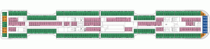 MSC 欧罗巴号甲板11平面图