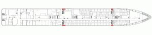 MSC 华丽号甲板04平面图