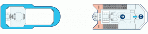 海上玛格丽塔维尔 Beachcomber甲板11平面图