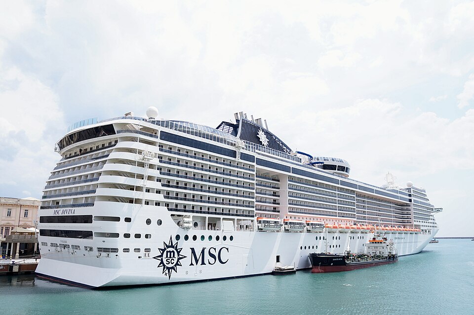 MSC神曲实船照片
