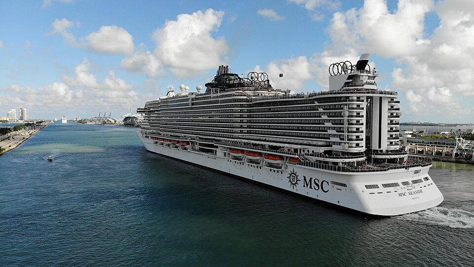 MSC 海滨号实船照片