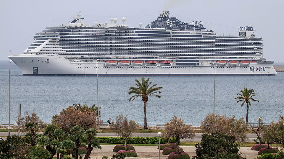MSC 海景号实船照片